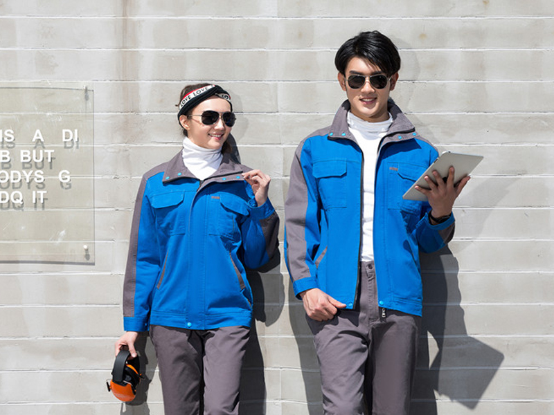 春秋長袖工作服